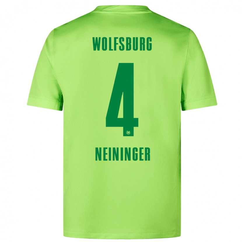 Danxen Kid Till Neininger #4 Fluorescent Green Home Jersey 2024/25 T-Shirt