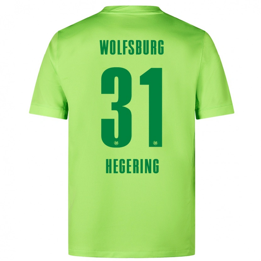 Danxen Kid Marina Hegering #31 Fluorescent Green Home Jersey 2024/25 T-Shirt