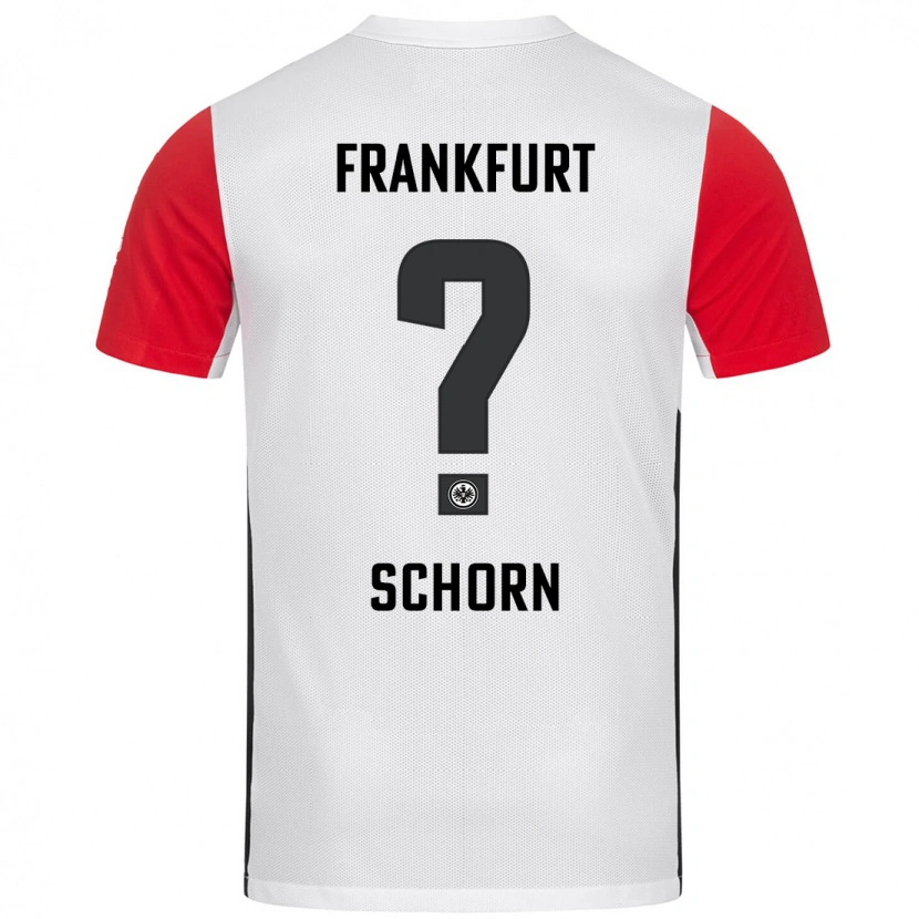 Danxen Kid Moritz Schorn #0 White Red Home Jersey 2024/25 T-Shirt
