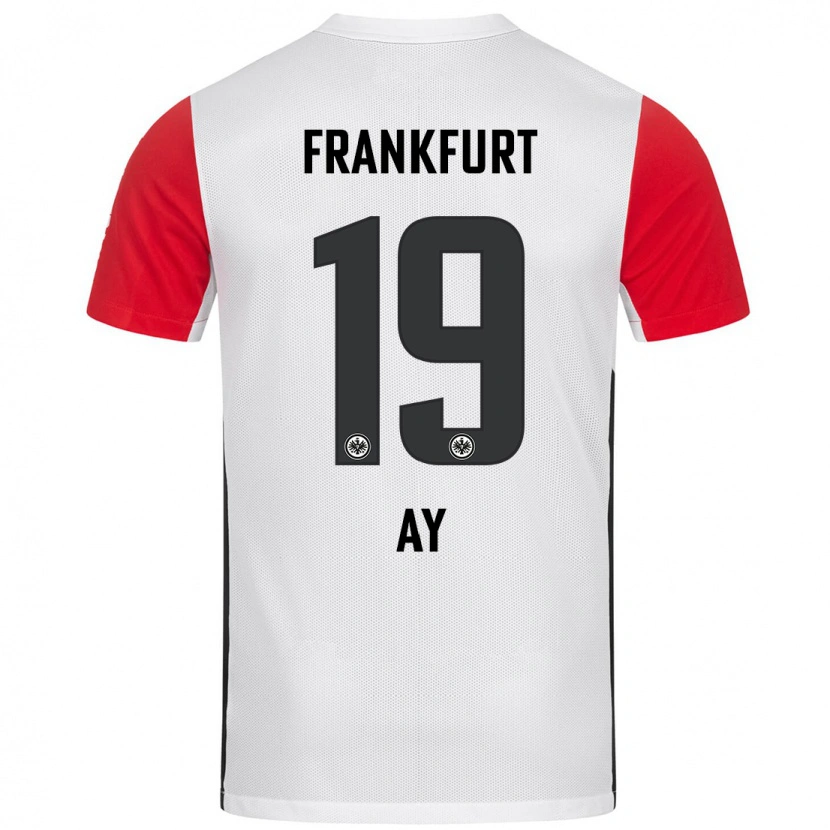 Danxen Kid Ugur Ay #19 White Red Home Jersey 2024/25 T-Shirt