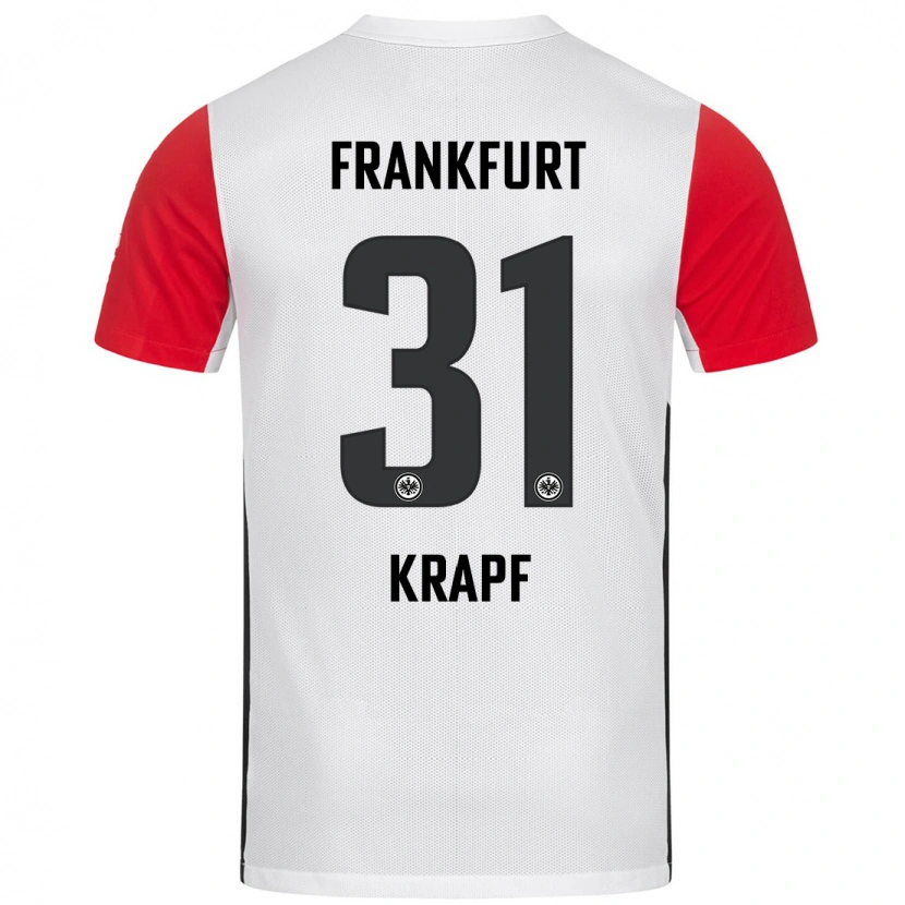 Danxen Kid Maximilian Krapf #31 White Red Home Jersey 2024/25 T-Shirt