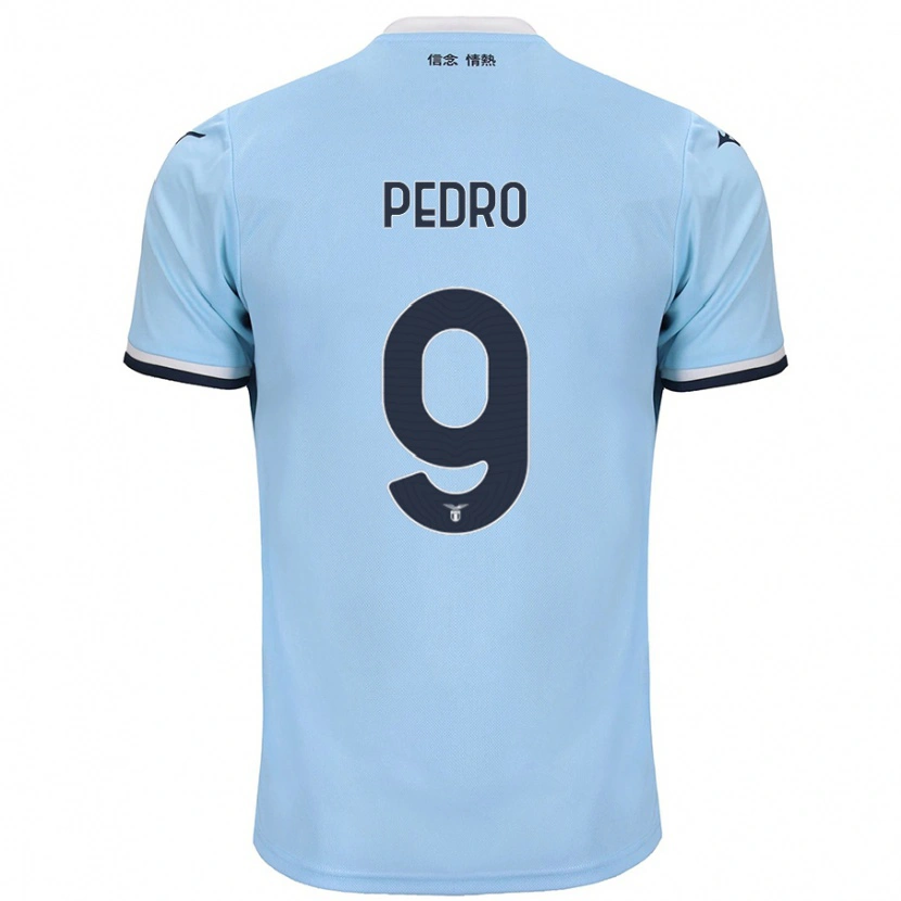Danxen Kid Pedro #9 Blue Home Jersey 2024/25 T-Shirt