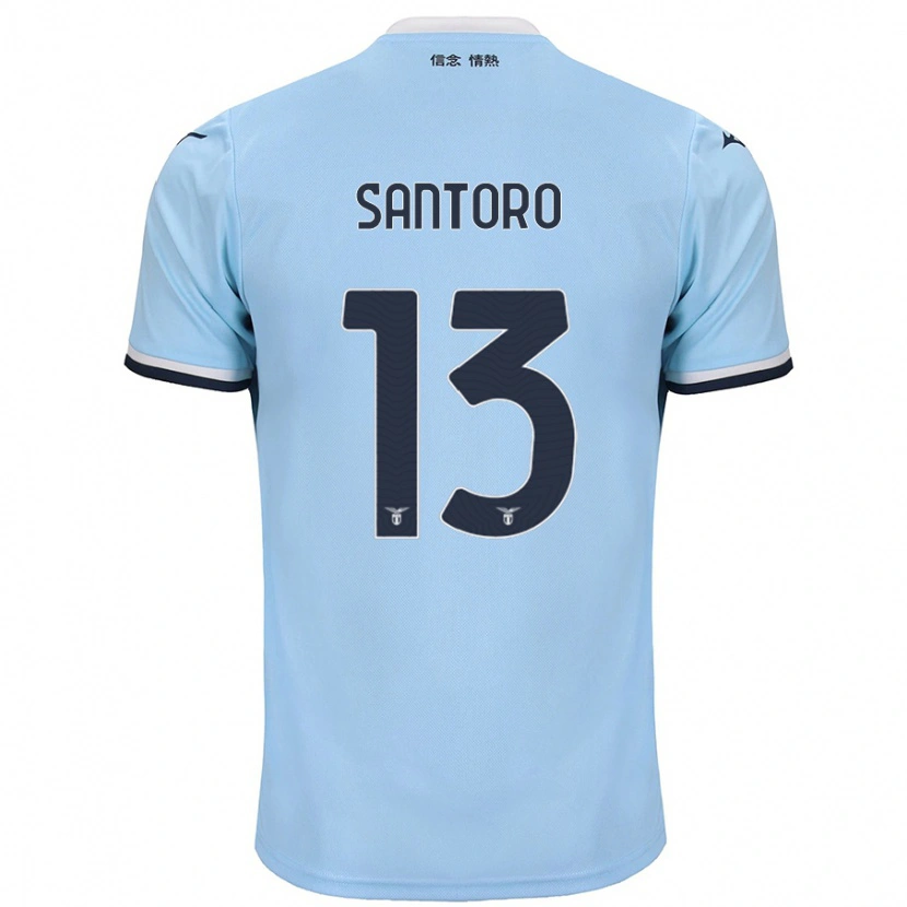 Danxen Kid Martina Santoro #13 Blue Home Jersey 2024/25 T-Shirt