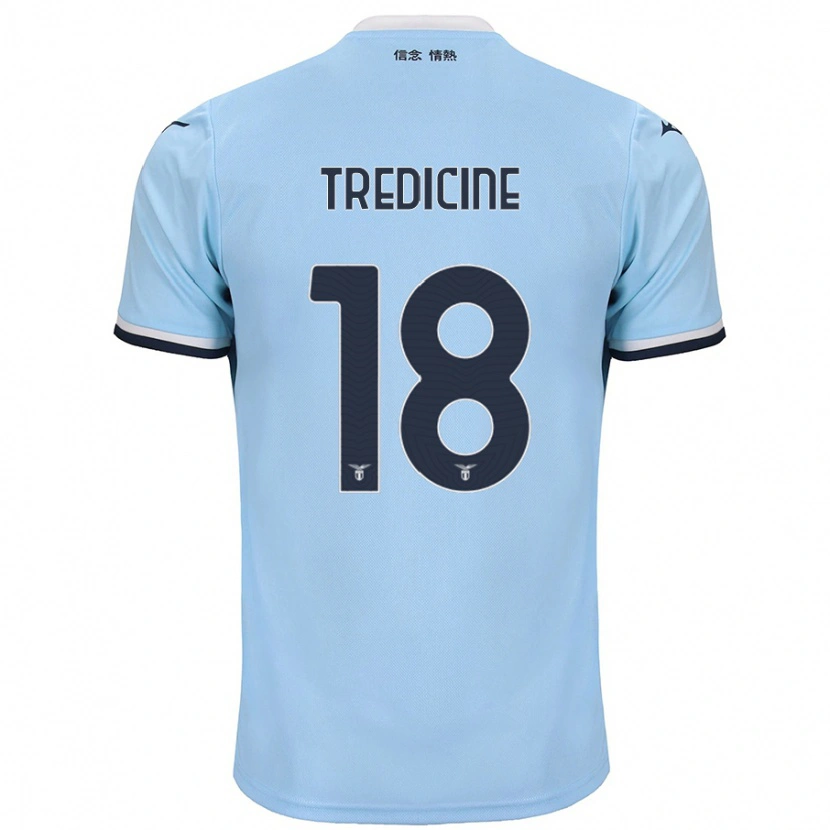 Danxen Kid Manuel Tredicine #18 Blue Home Jersey 2024/25 T-Shirt