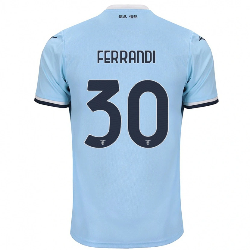 Danxen Kid Giulia Ferrandi #30 Blue Home Jersey 2024/25 T-Shirt