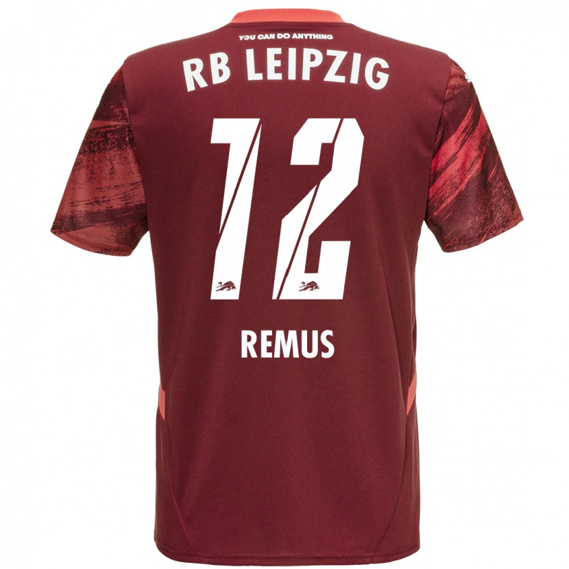 Danxen Kid Niklas Remus #12 Burgundy Away Jersey 2024/25 T-Shirt