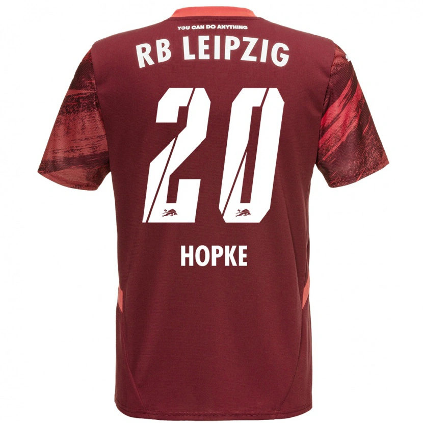 Danxen Kid Hannes Hopke #20 Burgundy Away Jersey 2024/25 T-Shirt