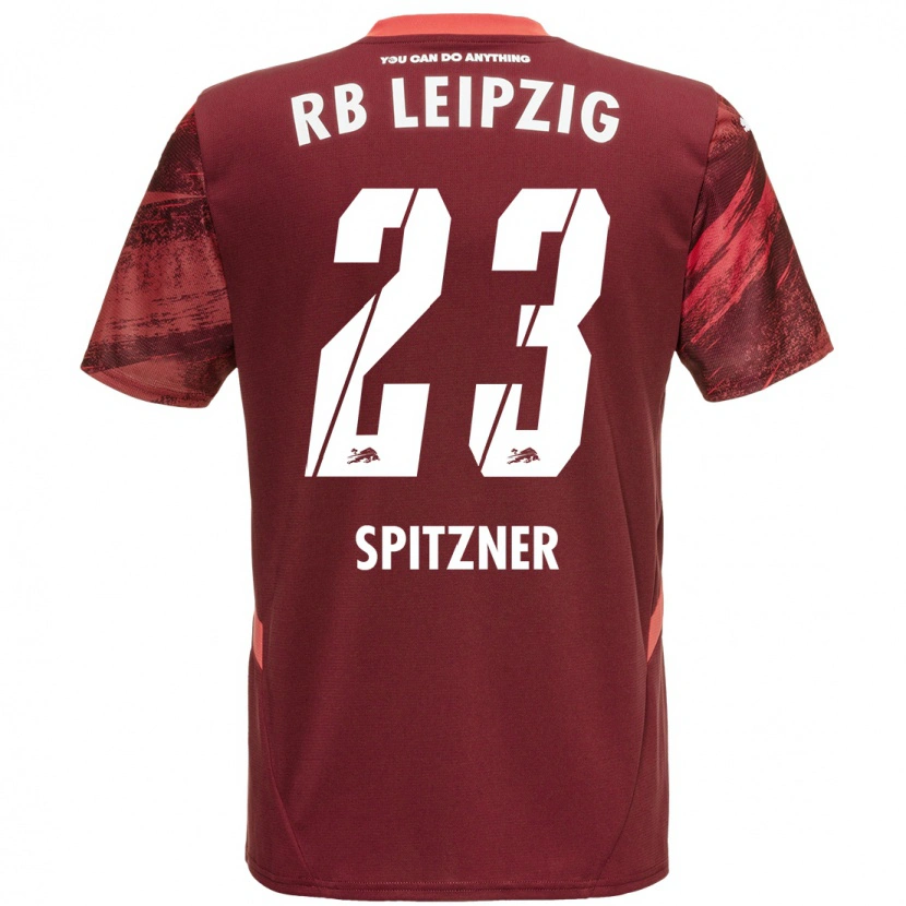 Danxen Kid Kyra Spitzner #23 Burgundy Away Jersey 2024/25 T-Shirt