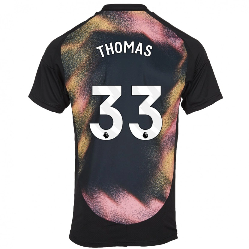 Danxen Kid Luke Thomas #33 Black White Away Jersey 2024/25 T-Shirt