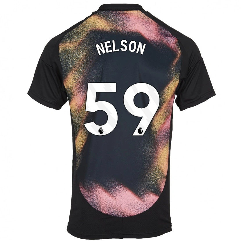 Danxen Kid Ronny Nelson #59 Black White Away Jersey 2024/25 T-Shirt