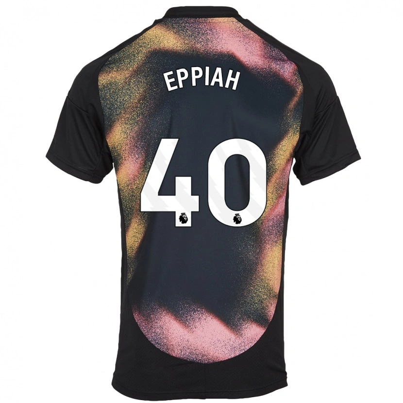 Danxen Kid Josh Eppiah #40 Black White Away Jersey 2024/25 T-Shirt