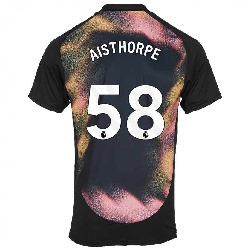 Danxen Kid Bailey Aisthorpe #58 Black White Away Jersey 2024/25 T-Shirt