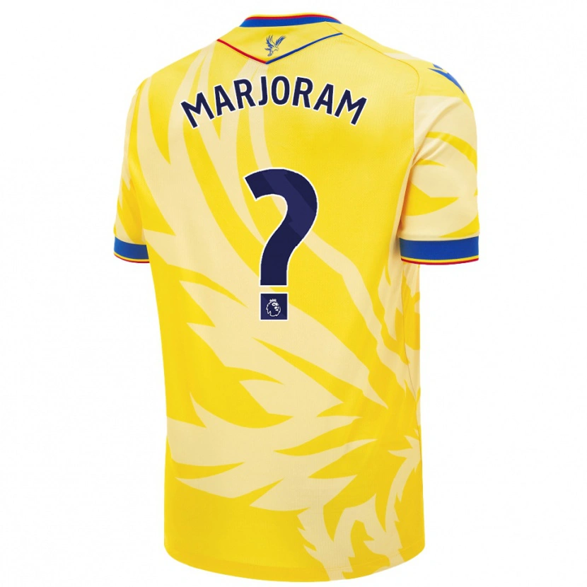 Danxen Kid Finley Marjoram #0 Yellow Away Jersey 2024/25 T-Shirt