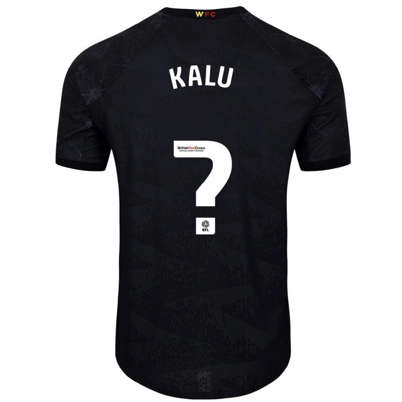 Danxen Kid Samuel Kalu #0 Black White Away Jersey 2024/25 T-Shirt