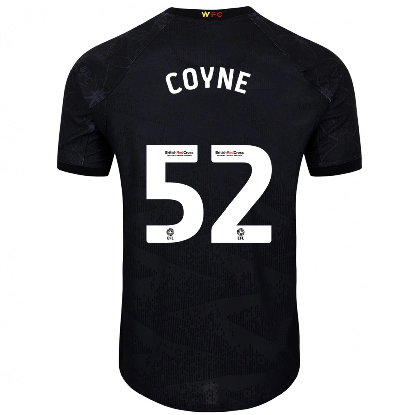 Danxen Kid Aidan Coyne #52 Black White Away Jersey 2024/25 T-Shirt