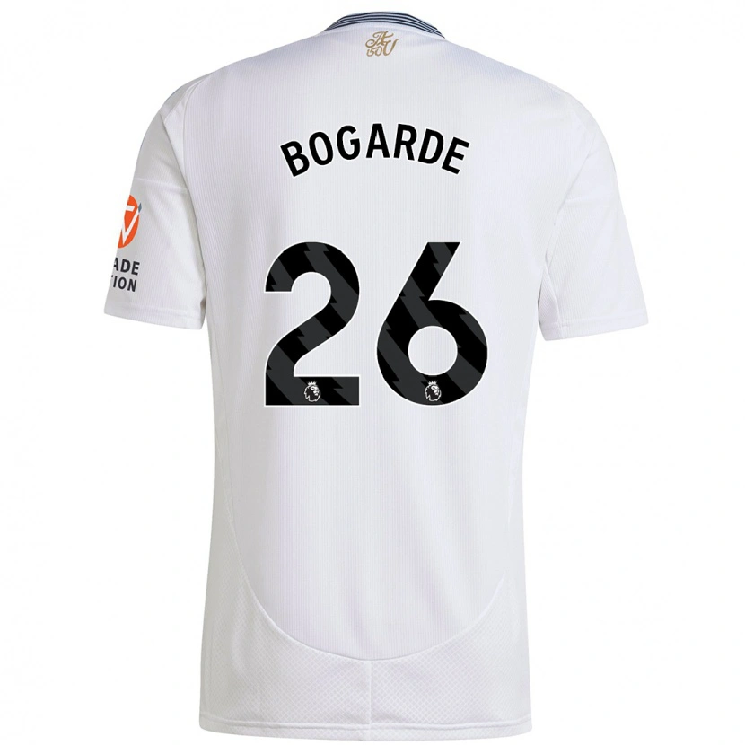 Danxen Kid Lamare Bogarde #26 White Away Jersey 2024/25 T-Shirt