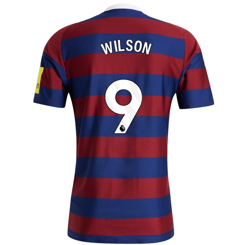 Danxen Kid Callum Wilson #9 Burgundy Navy Blue Away Jersey 2024/25 T-Shirt