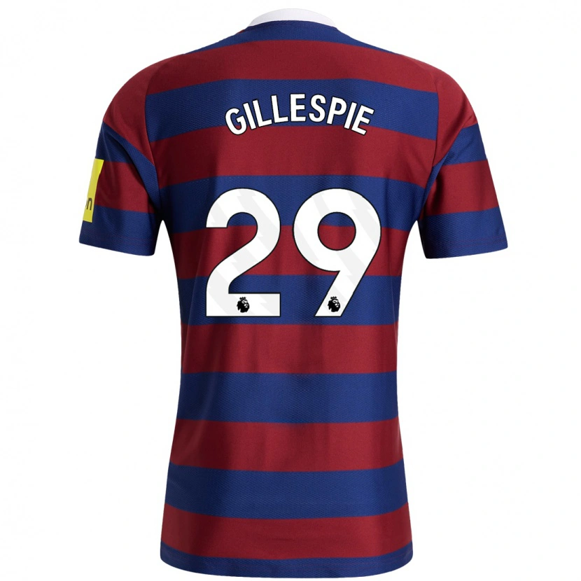 Danxen Kid Mark Gillespie #29 Burgundy Navy Blue Away Jersey 2024/25 T-Shirt