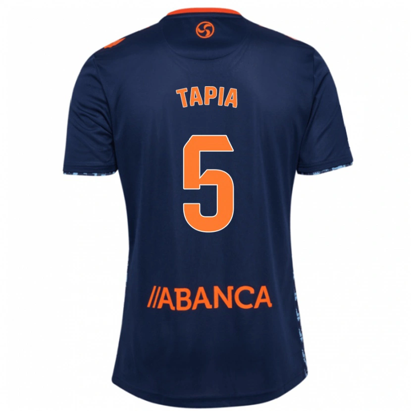 Danxen Kid Renato Tapia #5 Navy Blue Away Jersey 2024/25 T-Shirt