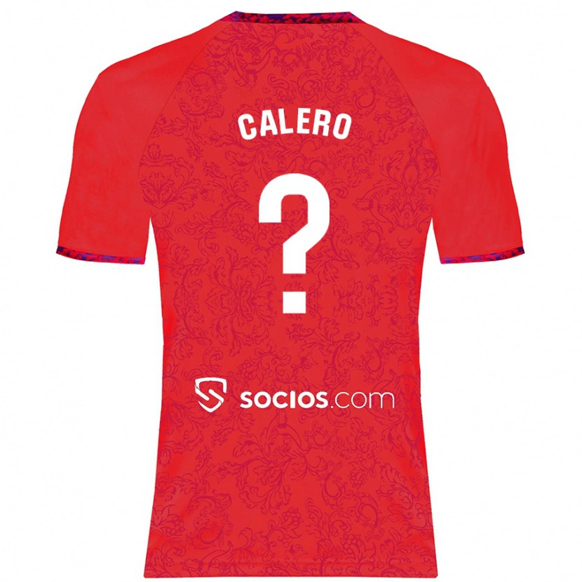Danxen Kid Josema Calero #0 Red Away Jersey 2024/25 T-Shirt