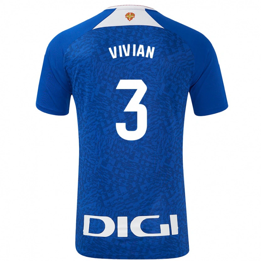 Danxen Kid Dani Vivian #3 Royal Blue Away Jersey 2024/25 T-Shirt