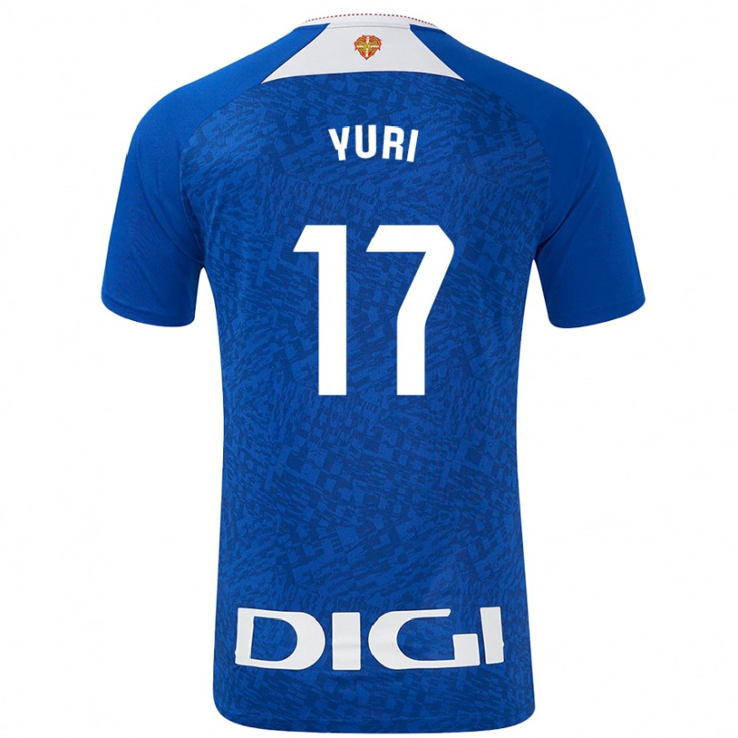 Danxen Kid Yuri Berchiche #17 Royal Blue Away Jersey 2024/25 T-Shirt