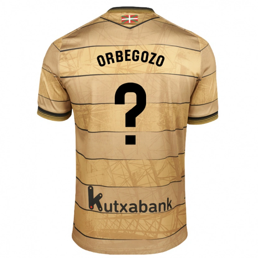 Danxen Kid Oihan Orbegozo #0 Brown Away Jersey 2024/25 T-Shirt