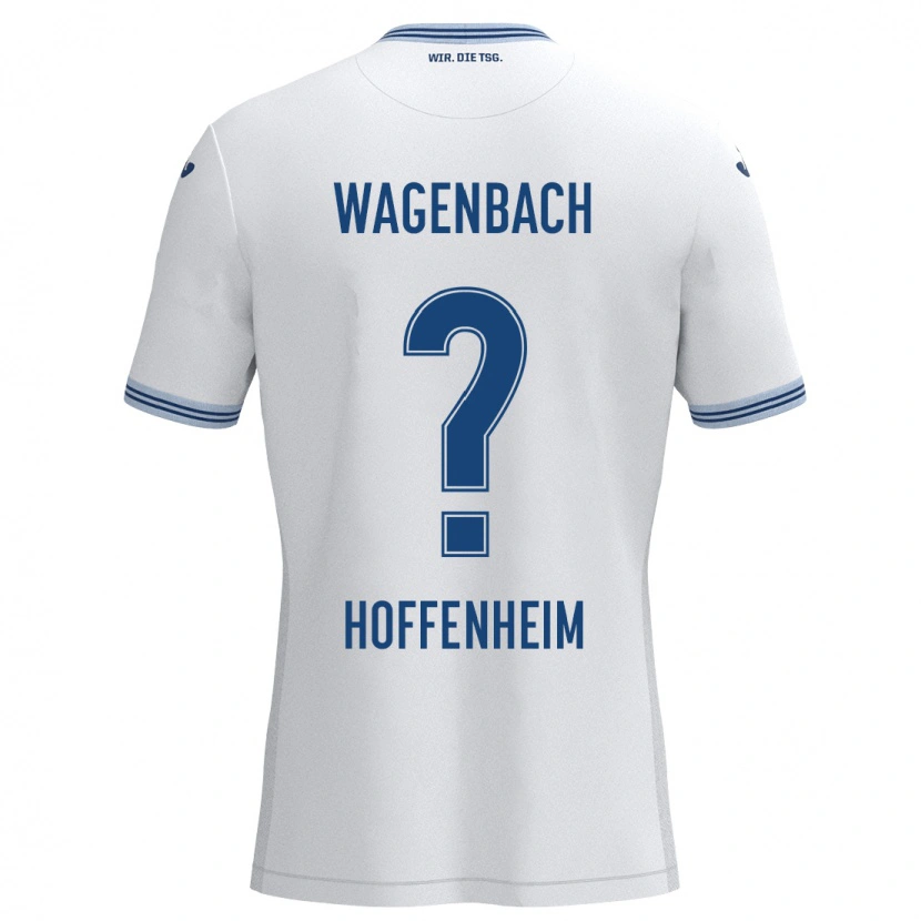 Danxen Kid Lion Wagenbach #0 White Blue Away Jersey 2024/25 T-Shirt