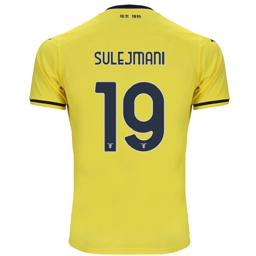 Danxen Kid Flavio Sulejmani #19 Yellow Away Jersey 2024/25 T-Shirt