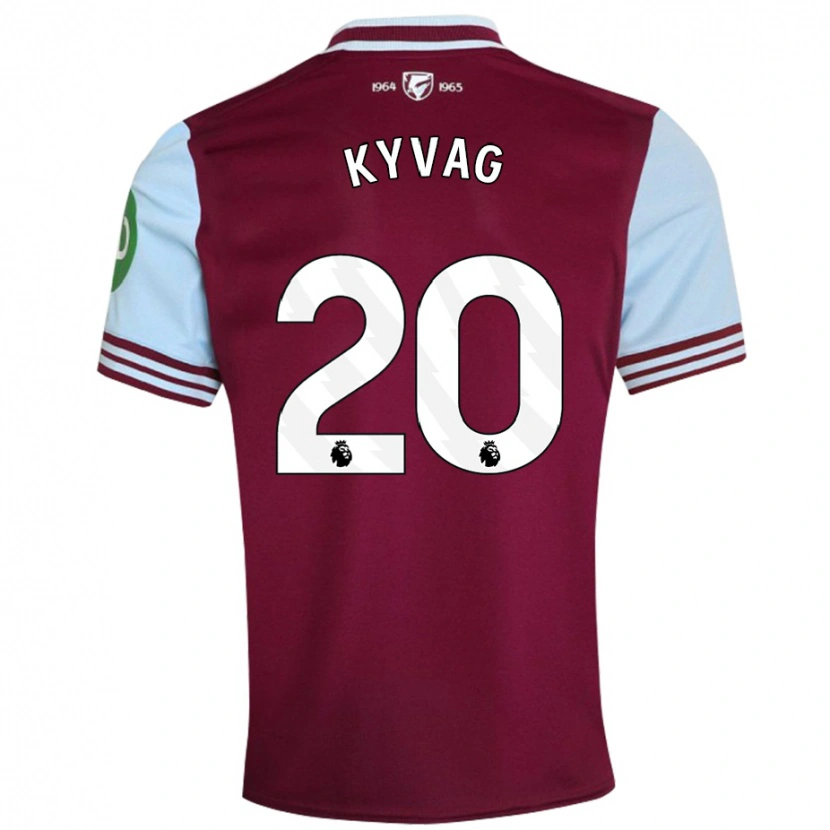 Danxen Men Thea Kyvag #20 Dark Red Home Jersey 2024/25 T-Shirt