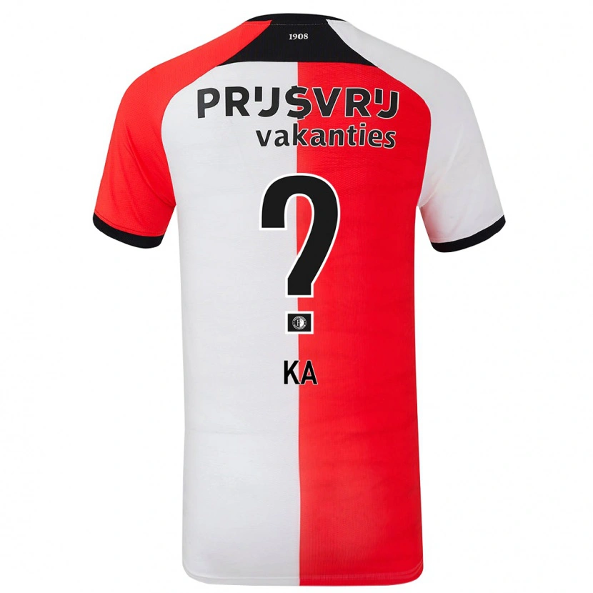 Danxen Men Ismail Ka #0 Red White Home Jersey 2024/25 T-Shirt