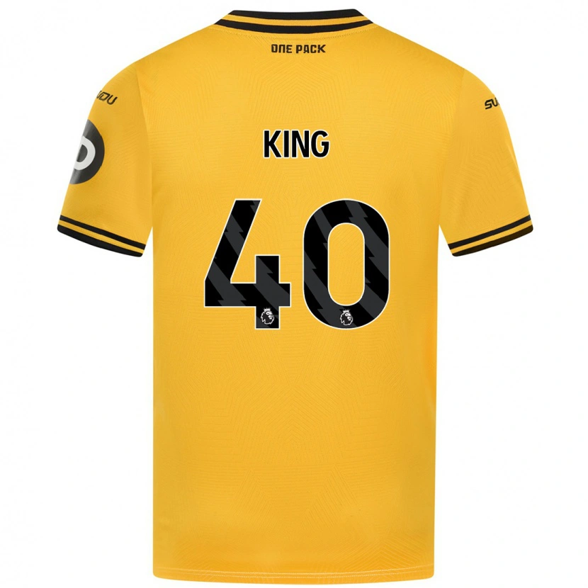 Danxen Men Tom King #40 Yellow Home Jersey 2024/25 T-Shirt