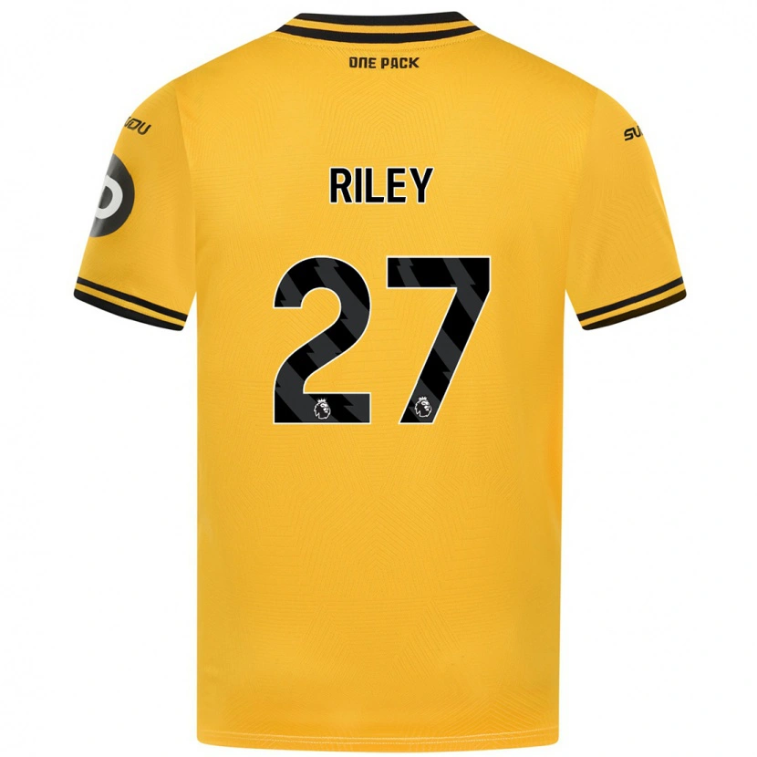 Danxen Men Lauren Riley #27 Yellow Home Jersey 2024/25 T-Shirt