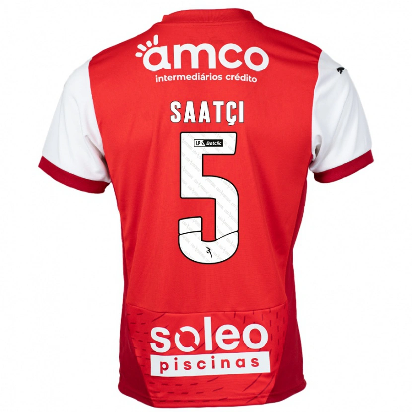 Danxen Men Serdar Saatçı #5 Red White Home Jersey 2024/25 T-Shirt
