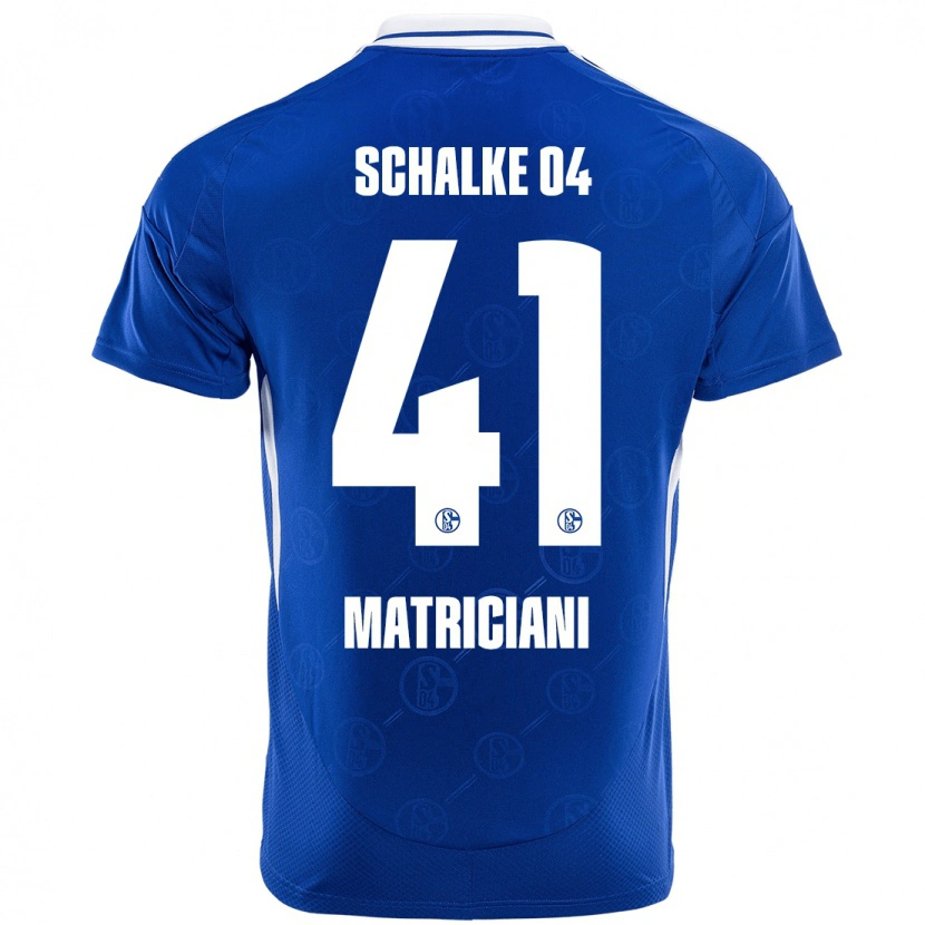 Danxen Men Henning Matriciani #41 Royal Blue Home Jersey 2024/25 T-Shirt