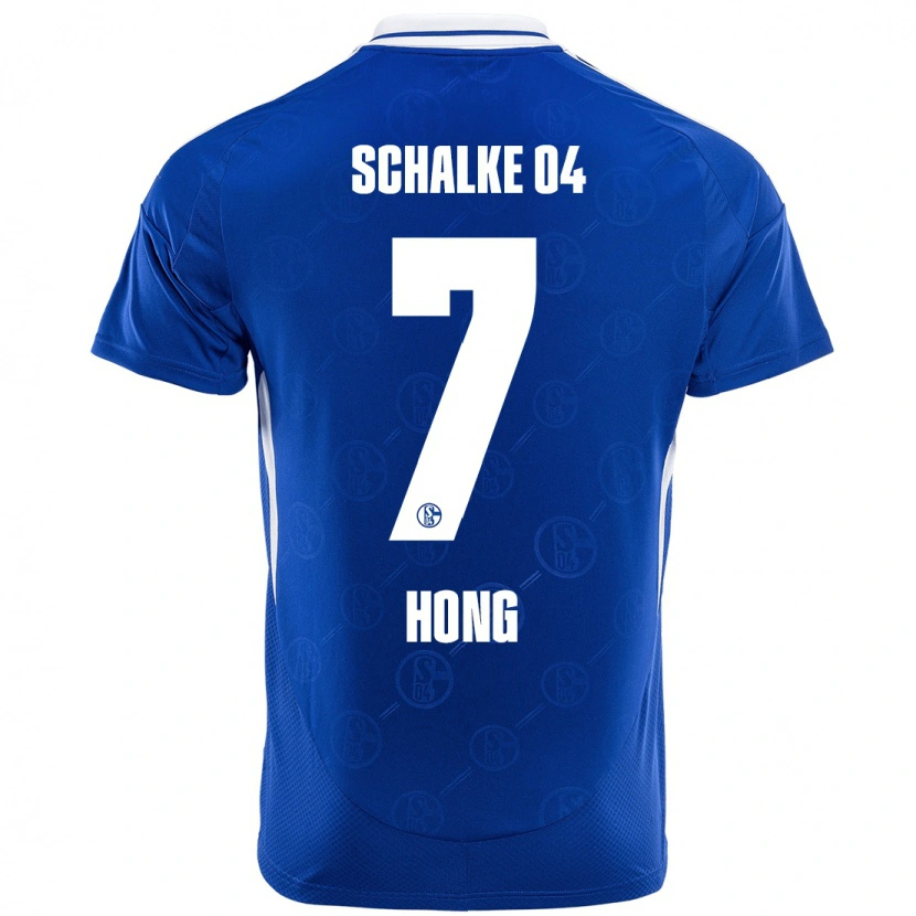 Danxen Men Seok-Ju Hong #7 Royal Blue Home Jersey 2024/25 T-Shirt