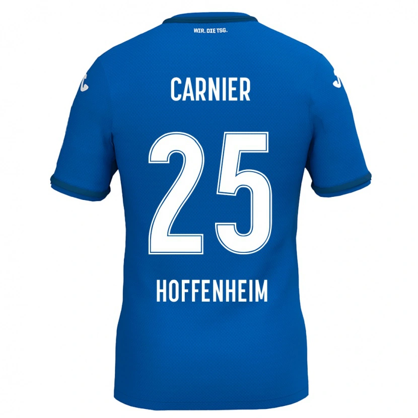 Danxen Men Alekseï Carnier #25 Royal Blue Home Jersey 2024/25 T-Shirt