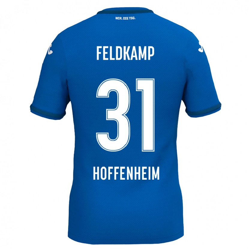 Danxen Men Jana Feldkamp #31 Royal Blue Home Jersey 2024/25 T-Shirt