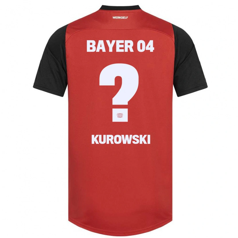 Danxen Men Julien Kurowski #0 Red Black Home Jersey 2024/25 T-Shirt