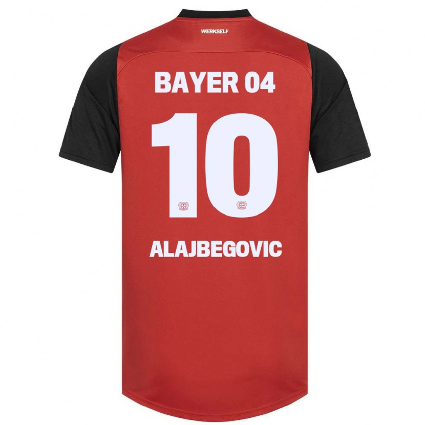 Danxen Men Kerim Alajbegovic #10 Red Black Home Jersey 2024/25 T-Shirt