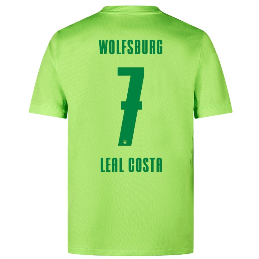 Danxen Men David Leal Costa #7 Fluorescent Green Home Jersey 2024/25 T-Shirt