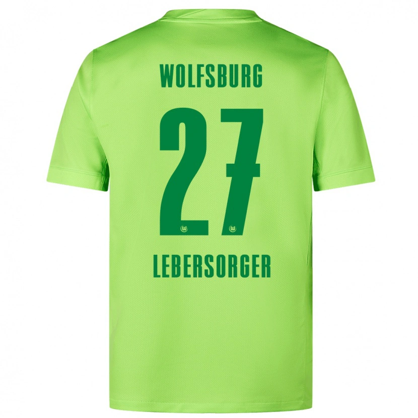 Danxen Men Kevin Lebersorger #27 Fluorescent Green Home Jersey 2024/25 T-Shirt