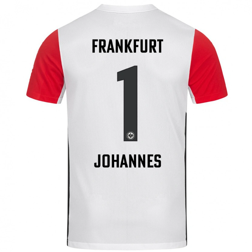 Danxen Men Stina Johannes #1 White Red Home Jersey 2024/25 T-Shirt