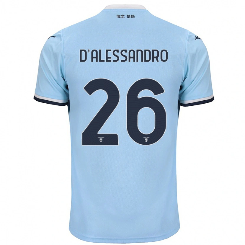 Danxen Men Mattya D'alessandro #26 Blue Home Jersey 2024/25 T-Shirt