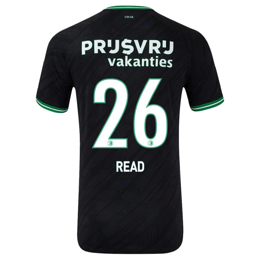 Danxen Men Givairo Read #26 Black Green Away Jersey 2024/25 T-Shirt
