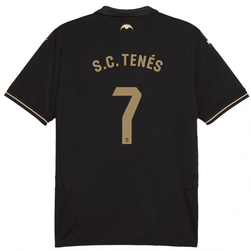 Danxen Men Sergi Canós #7 Black Away Jersey 2024/25 T-Shirt