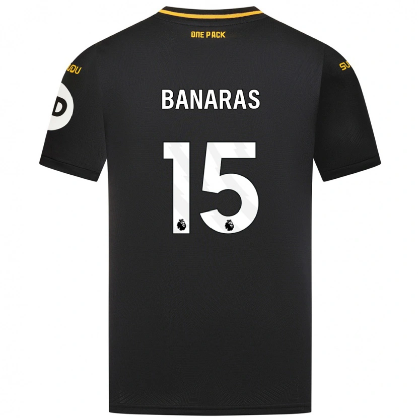 Danxen Men Layla Banaras #15 Black Away Jersey 2024/25 T-Shirt