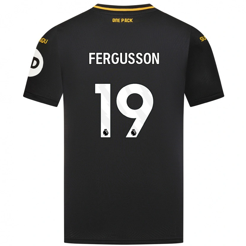 Danxen Men Liv Fergusson #19 Black Away Jersey 2024/25 T-Shirt