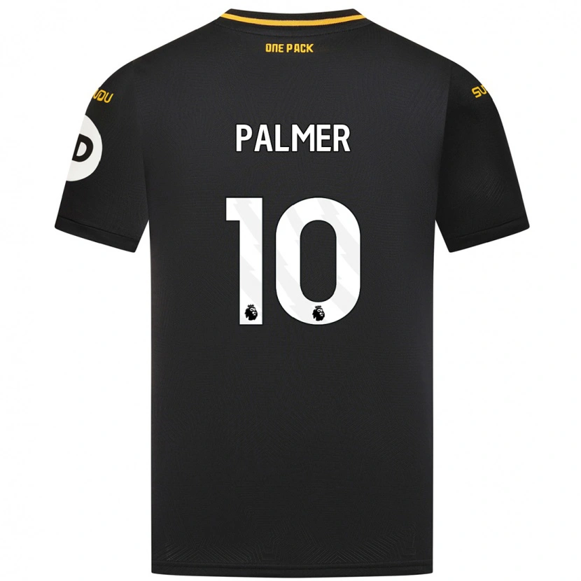 Danxen Men Jamila Palmer #10 Black Away Jersey 2024/25 T-Shirt