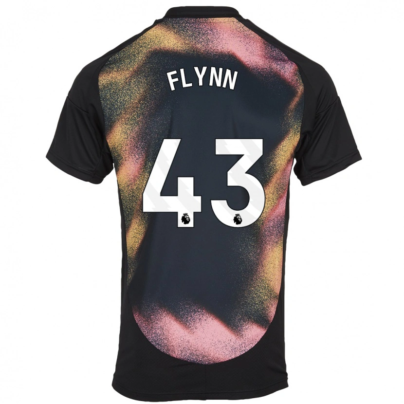 Danxen Men Shane Flynn #43 Black White Away Jersey 2024/25 T-Shirt